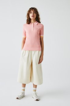 Lacoste поло жіноче приталений крій