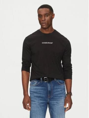 Guess Jeans Longsleeve M5RI84 K8HM0 Чорний Slim Fit Guess Jeans Longsleeve M5RI84 K8HM0 Чорний Slim Fit