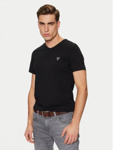 Guess Футболка U97M01 KCD31 Чорний Slim Fit Guess Футболка U97M01 KCD31 Чорний Slim Fit