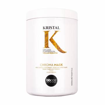 Маска BBcos Kristal Chroma Mask для окрашенных волос, 1 л Маска BBcos Kristal Chroma Mask для окрашенных волос, 1 л