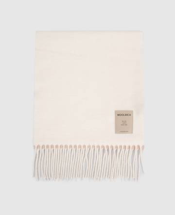 Бежевый шарф из шерсти