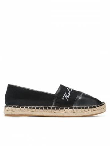 KARL LAGERFELD Еспадрильї KL80123 Чорний KARL LAGERFELD Еспадрильї KL80123 Чорний
