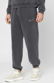 Мужские темно-серые спортивные брюки Серый XXL HUGO 50546385;017