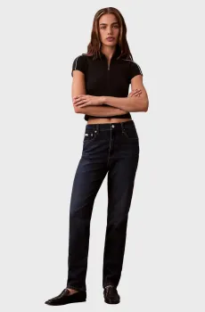 Женские темно-синие джинсы NEW MOM JEAN THOMPSON Синий 24-SH Calvin Klein Jeans LV047D842G