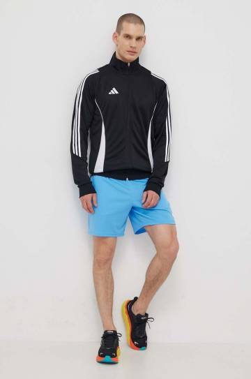 Кофта для тренинга adidas Performance Tiro 24 цвет чёрный с аппликацией IJ9959 Кофта для тренинга adidas Performance Tiro 24 цвет чёрный с аппликацией IJ9959