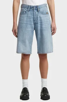 Женские голубые джинсовые шорты Bermuda Clean Голубой 24 G-Star RAW D28383,E352