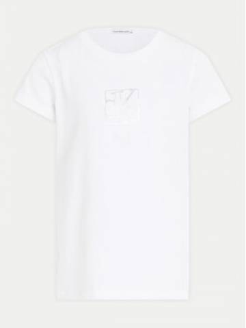Calvin Klein Jeans Футболка Monogram IG0IG02530 D Білий Slim Fit Calvin Klein Jeans Футболка Monogram IG0IG02530 D Білий Slim Fit