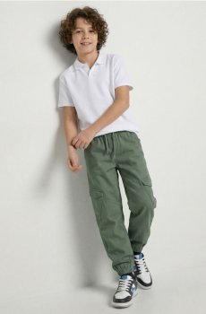 Джинси jogger - світло-оливковий
