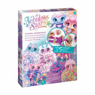 Детский набор для творчества Nebulous Stars Космические друзья-помпончики, от 7 лет (11139) Детский набор для творчества Nebulous Stars Космические друзья-помпончики, от 7 лет (11139)
