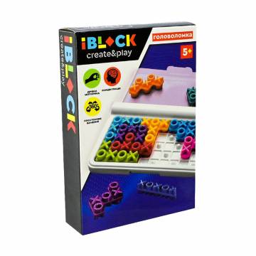 Головоломка iBlock Create & Play 10 деталей, от 5 лет, 9.8*14.5*3 см (PL-724-111) Головоломка iBlock Create & Play 10 деталей, от 5 лет, 9.8*14.5*3 см (PL-724-111)