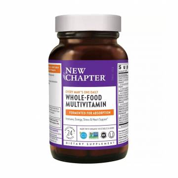 Мультивитамины для мужчин New Chapter Every Mans Whole-Food Multivitamin, 24 таблетки Мультивитамины для мужчин New Chapter Every Mans Whole-Food Multivitamin, 24 таблетки