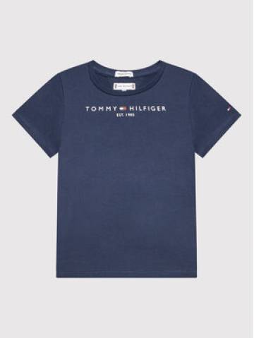 Tommy Hilfiger Футболка Essential KG0KG06585 Cиній Regular Fit Tommy Hilfiger Футболка Essential KG0KG06585 Cиній Regular Fit