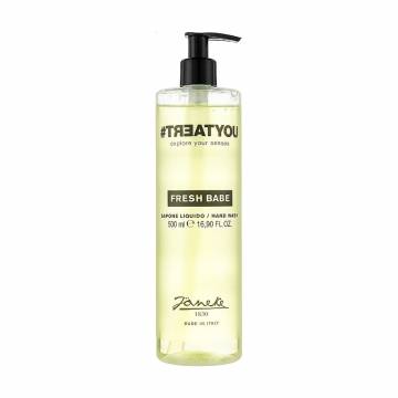 Уценка! Жидкое мыло для рук Janeke Treatyou Fresh Babe Hand Wash, 500 мл Уценка! Жидкое мыло для рук Janeke Treatyou Fresh Babe Hand Wash, 500 мл