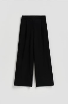 Reserved - Штани з прямими штанинами - чорний - 906HS-99X