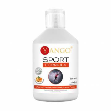 Мультивитамины Yango Sport Formula Multivitamin, в жидкости, 500 мл Мультивитамины Yango Sport Formula Multivitamin, в жидкости, 500 мл