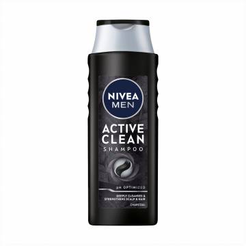 Мужской шампунь для волос NIVEA MEN Active Clean Shampoo, 400 мл Мужской шампунь для волос NIVEA MEN Active Clean Shampoo, 400 мл