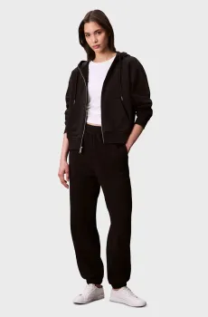 Женские черные спортивные брюки FRENCH TERRY Черный S Calvin Klein LV044C904G