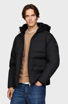 Мужская черная куртка ROCKIE Черный 3XL Tommy Hilfiger MW0MW37125