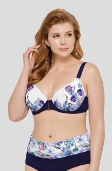 Женский лиф от купальника с узором Разноцветный 38C MARC&ANDRE L2002-YP-462