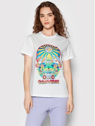 Converse Футболка Nature Party Graphic 10024245-A02 Білий Standard Fit Converse Футболка Nature Party Graphic 10024245-A02 Білий Standard Fit