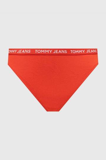 Стринги Tommy Jeans 3 шт цвет белый Стринги Tommy Jeans 3 шт цвет белый