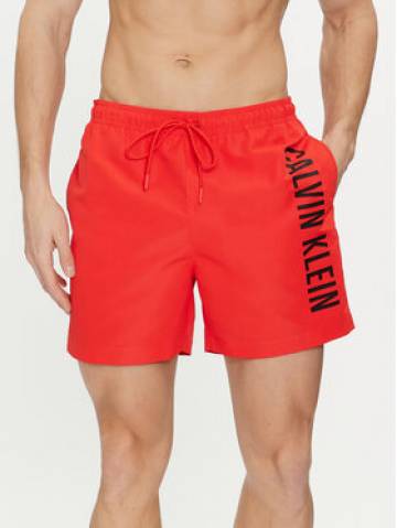 Calvin Klein Swimwear Шорти для плавання KM0KM01004 Червоний Regular Fit Calvin Klein Swimwear Шорти для плавання KM0KM01004 Червоний Regular Fit