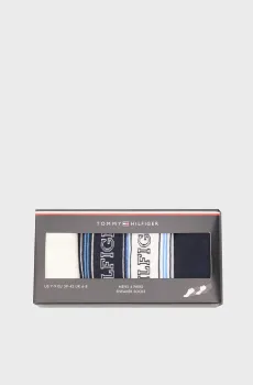 Мужские носки (4 пары) SNEAKER GIFTBOX Разноцветный 39-42 Tommy Hilfiger 701232604