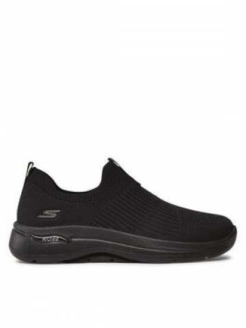 Skechers Снікерcи Go Walk Arch Fit Iconic 124409/BBK Чорний Skechers Снікерcи Go Walk Arch Fit Iconic 124409/BBK Чорний