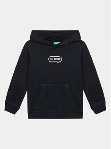 United Colors Of Benetton Світшот 3J68C202Q Чорний Regular Fit United Colors Of Benetton Світшот 3J68C202Q Чорний Regular Fit