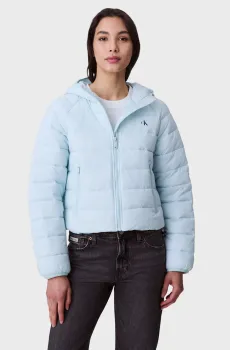 Женская голубая куртка LIGHTWEIGHT QUILTED Голубой XXS Calvin Klein Jeans LV047C510G