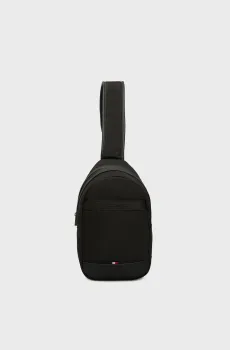 Мужская черная сумка TH NYLON TRAVEL SLING Черный ONESIZE Tommy Hilfiger AM0AM13572