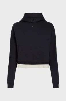 Женское темно-синее худи RELAXED GS RIB WAFFLE HOODIE Синий XS Tommy Hilfiger S10S101718