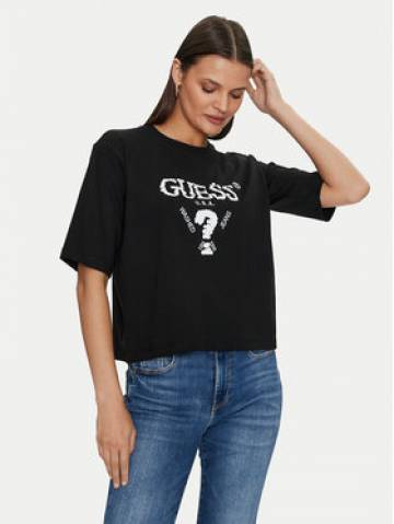 Guess Футболка Aurelie V4YI06 I3Z14 Чорний Boxy Fit Guess Футболка Aurelie V4YI06 I3Z14 Чорний Boxy Fit