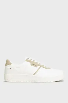 Мужские белые сникерсы Белый 43 Replay GMZ3G .000.C0051S