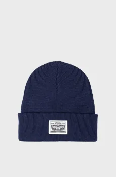 Мужская темно-синяя шапка Синий ONESIZE Levi’s® 000J4;0004