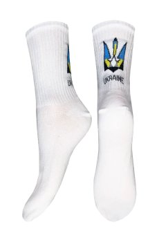 Носки женские Легка Хода 5506 трезубец, белые, размер 38-39