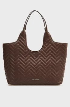 Женская коричневая сумка BRICK Коричневый ONESIZE Karl Lagerfeld B1W30038