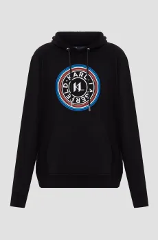 Мужское черное худи Черный S Karl Lagerfeld 543910.705087;990