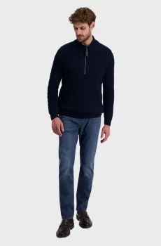 Мужская темно-синяя кофта Синий S Pierre Cardin PC.-C5 51502.5114