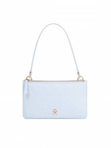 Tommy Hilfiger Сумка Th Refined Shoulder Bag Mono AW0AW15975 Блакитний Tommy Hilfiger Сумка Th Refined Shoulder Bag Mono AW0AW15975 Блакитний