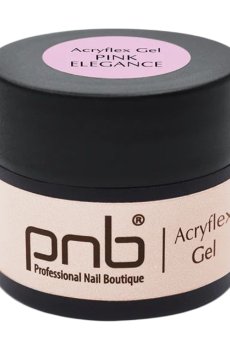 Полигель для наращивания ногтей PNB Acryflex Gel, Pink Elegance, 5 мл