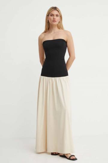 Платье By Malene Birger MARCIELLA цвет бежевый maxi расклешённая Q72460001 Платье By Malene Birger MARCIELLA цвет бежевый maxi расклешённая Q72460001