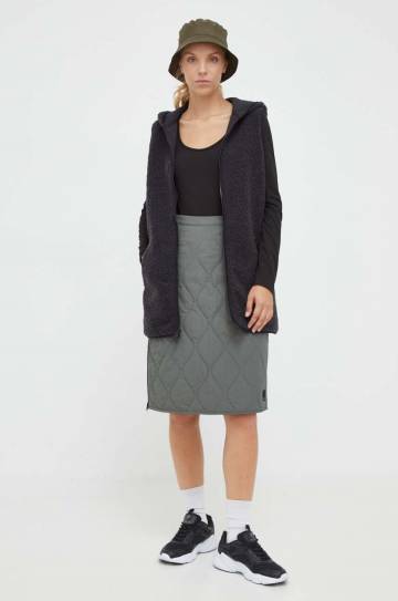 Спортивная юбка Jack Wolfskin Wandermood цвет зелёный mini прямая Спортивная юбка Jack Wolfskin Wandermood цвет зелёный mini прямая