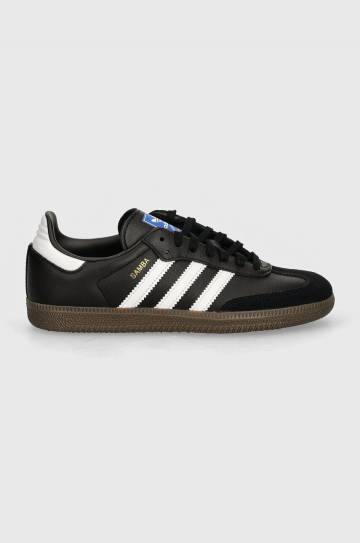 adidas Originals Samba OG кроссовки цвет черный IE3676 adidas Originals Samba OG кроссовки цвет черный IE3676