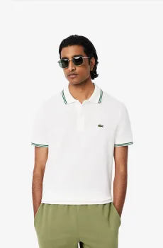 Мужское белое поло Белый XL Lacoste PH9875001