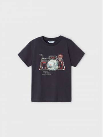 Mayoral Футболка 3003 Чорний Regular Fit Mayoral Футболка 3003 Чорний Regular Fit