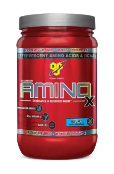 Аминокислота BSN Amino X в порошке, со вкусом голубой малины, 435 г