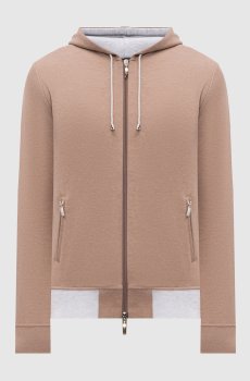 Коричневая спортивная куртка