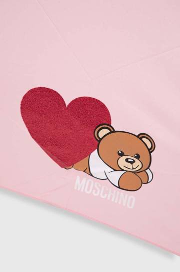 Зонтик Moschino цвет розовый 8188 Зонтик Moschino цвет розовый 8188