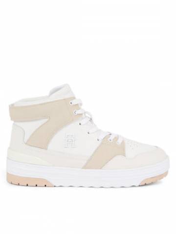 Tommy Hilfiger Снікерcи Th Hi Basket Sneaker FW0FW07308 Білий Tommy Hilfiger Снікерcи Th Hi Basket Sneaker FW0FW07308 Білий
